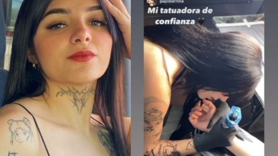 La modelo de OnlyFans no solo es una cara bonita, demostrando sus talentos artísticos a través de los tatuajes