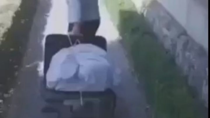 Empleada doméstica roba caja fuerte con millón de pesos y joyas | VIDEO