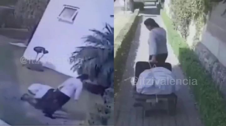 La contratan para hacer el aseo y se roba la caja fuerte y las joyas de la casa | VIDEO