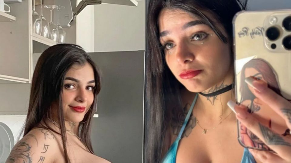 Karely comparte imágenes en las que enseña sus tatuajes