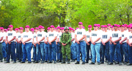 Terminan Servicio Militar 388 jóvenes conscriptos y reciben cartilla