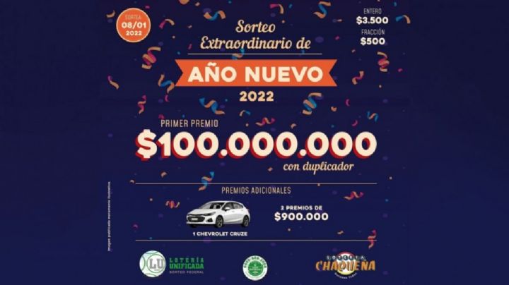 Cerca de un millón de dólares es el sorteo que realizará la Lotería Unificada en Argentina