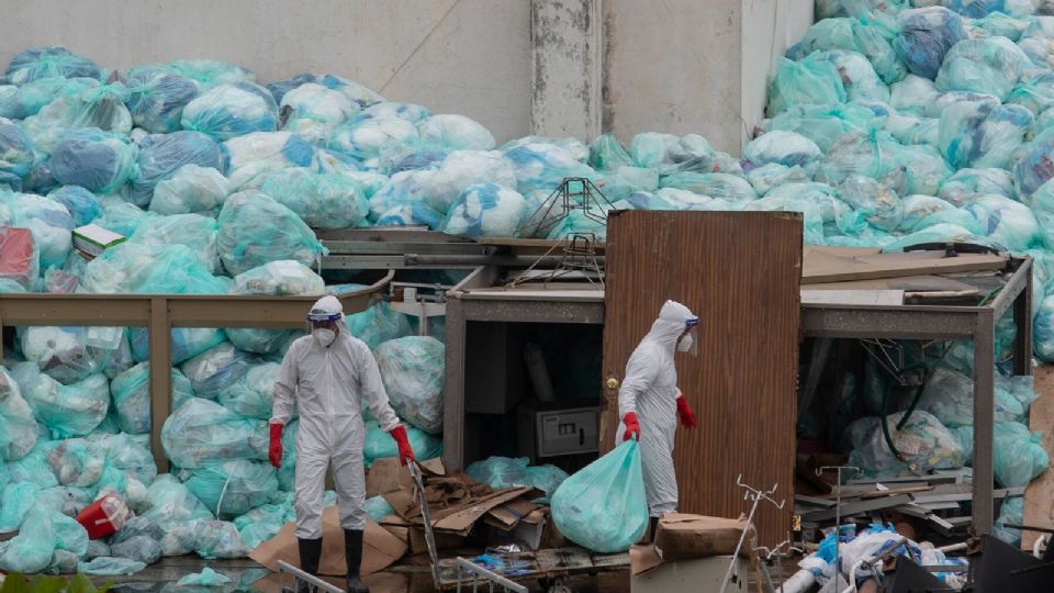 La organización llamó a las personas y a las naciones para gestionar de mejor manera la basura causada desde los inicios de la pandemia