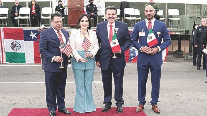 Estrechan lazo fraternal en ceremonia de El Abrazo