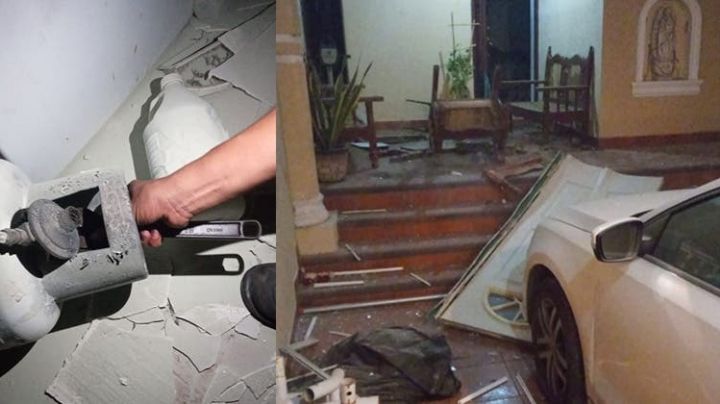 Explosión por acumulación de gas en vivienda de Ciudad Madero