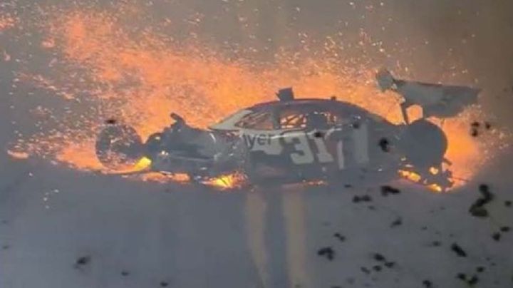 IMPRESIONANTE VIDEO: Piloto de NASCAR sobrevive a violento choque