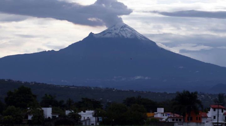 CENAPRED: Volcán Popocatépetl registra 41 exhalaciones y un sismo