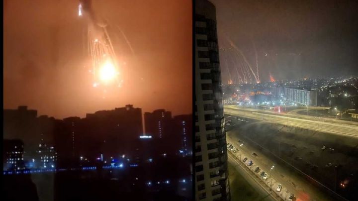 VIDEO: Otro ataque contra Kiev, se reportan fuertes explosiones en la capital ucraniana