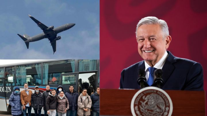 AMLO: Envía Avión de la Fuerza Aérea Mexicana a traer de vuelta a mexicanos en Ucrania.