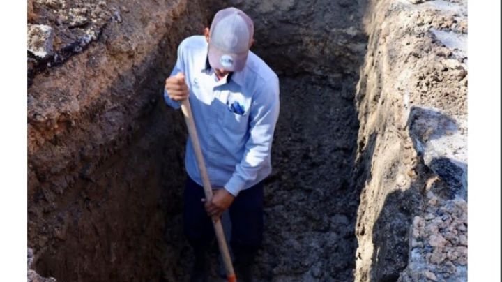 Falla en obra estatal los deja sin agua