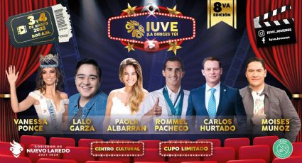 Nuevo Laredo: Prepara el IUVE Congreso 2022 con Moisés Muñoz, y Rommel Pacheco y más