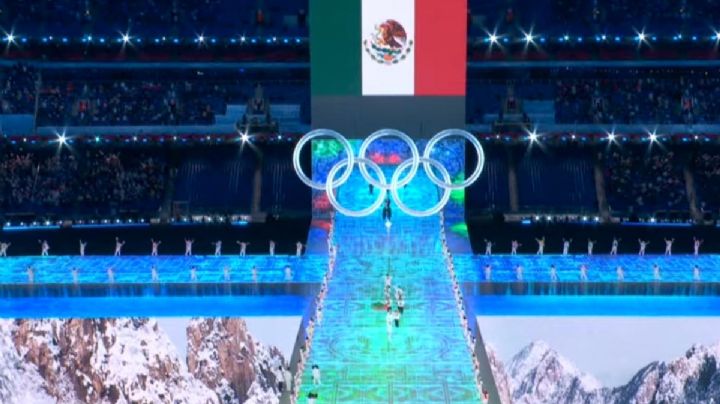 Así desfiló México en inauguración de Olímpicos de Invierno 2022