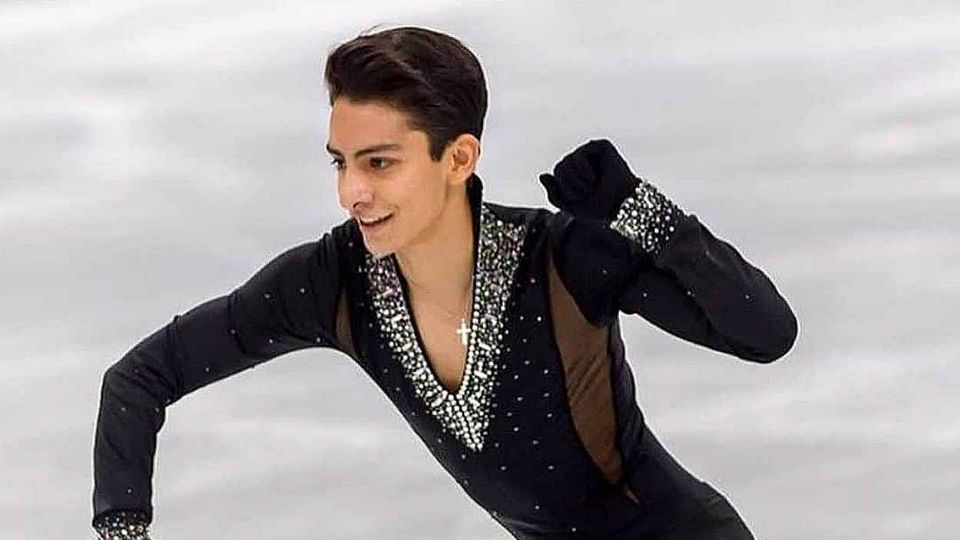 El joven patinador, originario de Zapopan, Jalisco, no pudo demostrar su talento en la competencia por un problema de logística con su equipaje