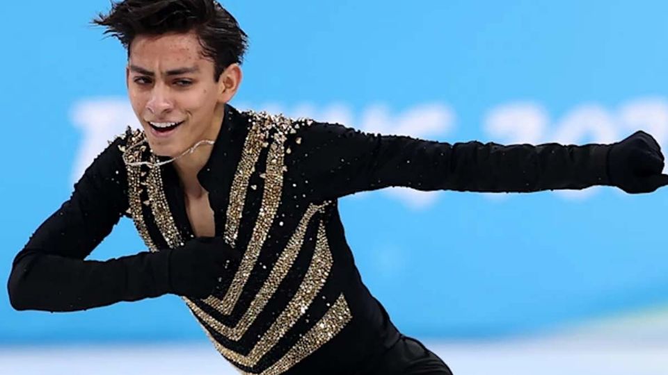 Donovan se ha convertido en el tercer patinador mexicano en participar en la categoría de patinaje artístico