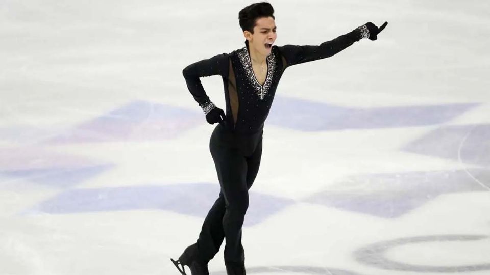 Luego de 30 años de ausencia, Donovan fue el primer patinador mexicano en presentarse en el patinaje artístico

