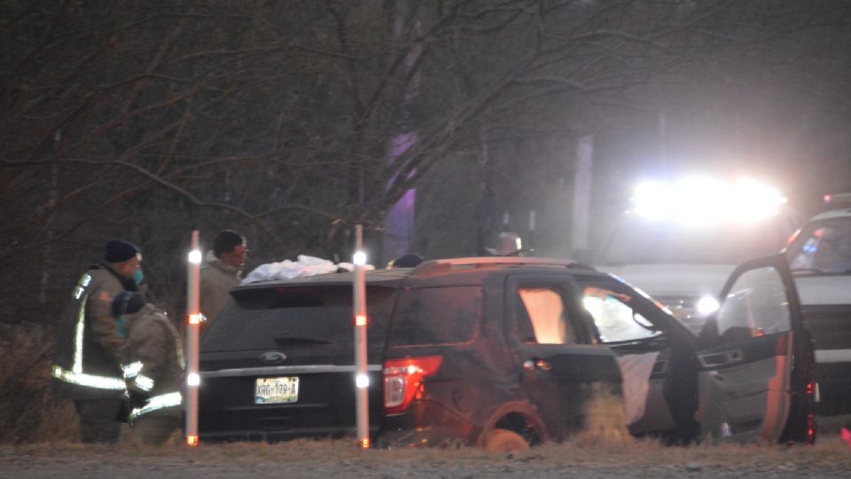 Un hombre de 46 y otro de 25, ambos de Matamoros, son los fallecidos en el choque de frente el  sábado pasado entre una vagoneta con placas de Tamaulipas y un Vokswagen Beetle, texano, color plata.