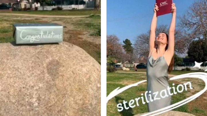 Tunden a joven mujer en redes al festejar su esterilización para no tener bebés