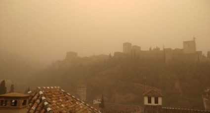 Polvo del Sahara tiñe de naranja a ciudades en España