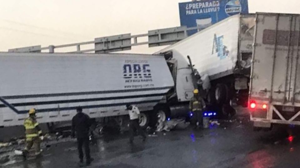 Percance se da en dirección al sur en el municipio de Apodaca