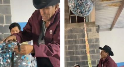 ¡Ups! Tiktoker regala globo con dinero a su papá; obsequio sale volando