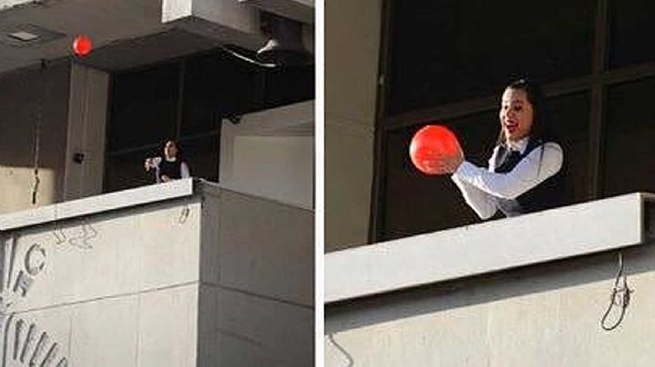 Sandra Cuevas, alcaldesa prianista avienta pelotas con billetes pegados de $500 pesos