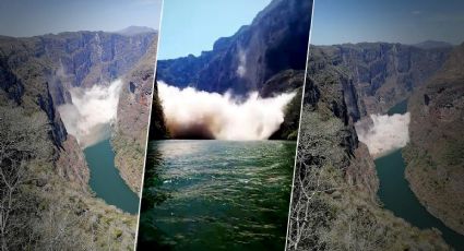 Video: Sismo provoca derrumbe en el Cañón del Sumidero Chiapas, cierran navegación