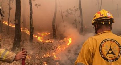 ¡Lamentable! incendio fuera de control destruye  la biosfera del cielo (VIDEO)