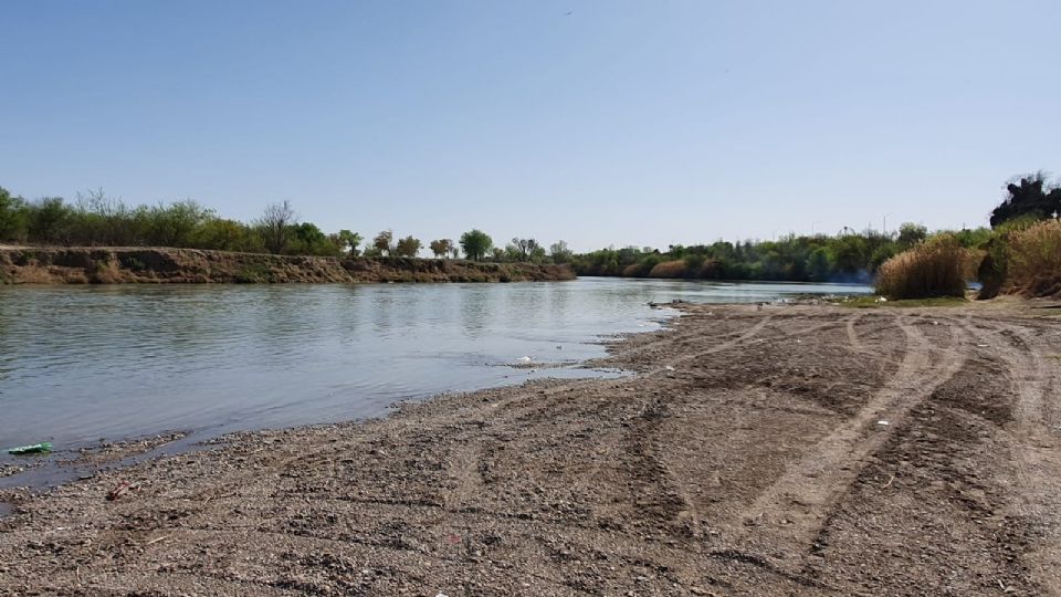 En el área de El Patinadero se observa el bajo nivel del agua