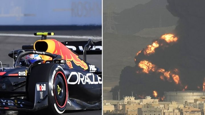 Lanzan misil cerca la pista del Gran Premio de Arabia Saudita