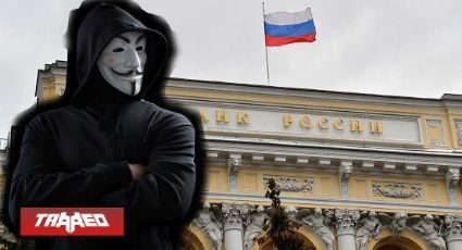 Anonnymous vs Putin: Publican 28GB de documentos secretos del Banco Central ruso