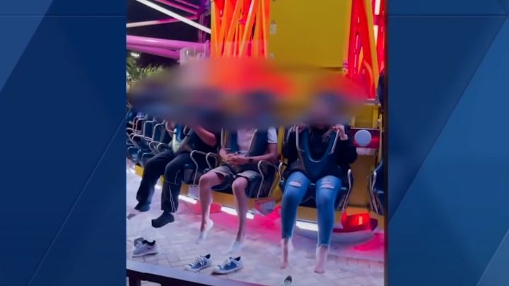 Filtran video de cuando menor sube a la torre Orlando Free Fall; al parecer no fue asegurado