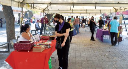 Con Bazar Cultural, llenan de arte centro histórico de Nuevo Laredo