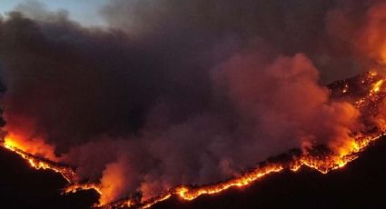 Incendio en Sierra Santiago, Nuevo León, consume 800 hectáreas