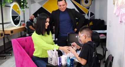 ¡Qué buena onda! Gabriel Quimbar ya conoció a Edwin Luna; le puso uñas a Kimberly Flores VIDEO