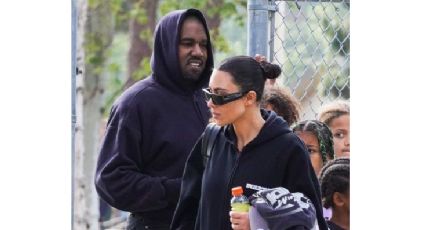 ¿Volverán? Kanye West y Kim Kardashian son captados juntos en una tarde familiar