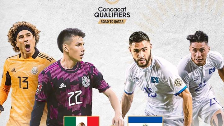 México vs El Salvador: horario y dónde ver EN VIVO HOY eliminatorias Qatar 2022