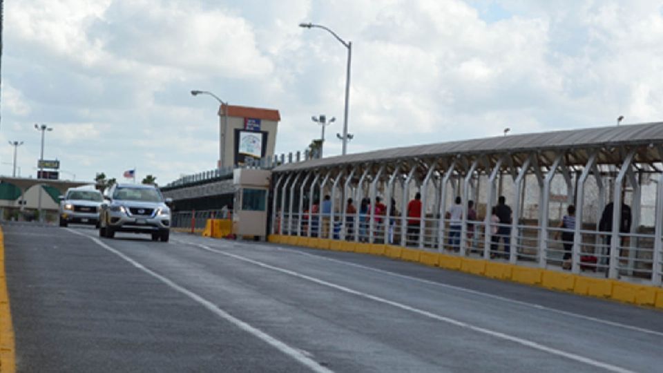 Los migrantes que aguardaban pudieron ingresar a los Estados Unidos por medio del puente internacional Reynosa-Hidalgo