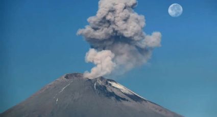 CENAPRED: Volcán Popocatépetl registra 8 exhalaciones en las últimas 24 horas