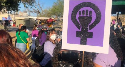 Feministas de Nuevo Laredo se unen para conmemorar el 8 de marzo