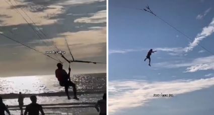 Video: ¡Impactante! turista cae de parapente en Sinaloa; fiscalía estatal investiga el caso