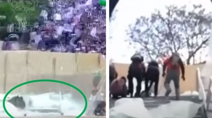 Aplastada y denunciada; así terminó la encapuchada que derribó la estructura del metro en el 8M