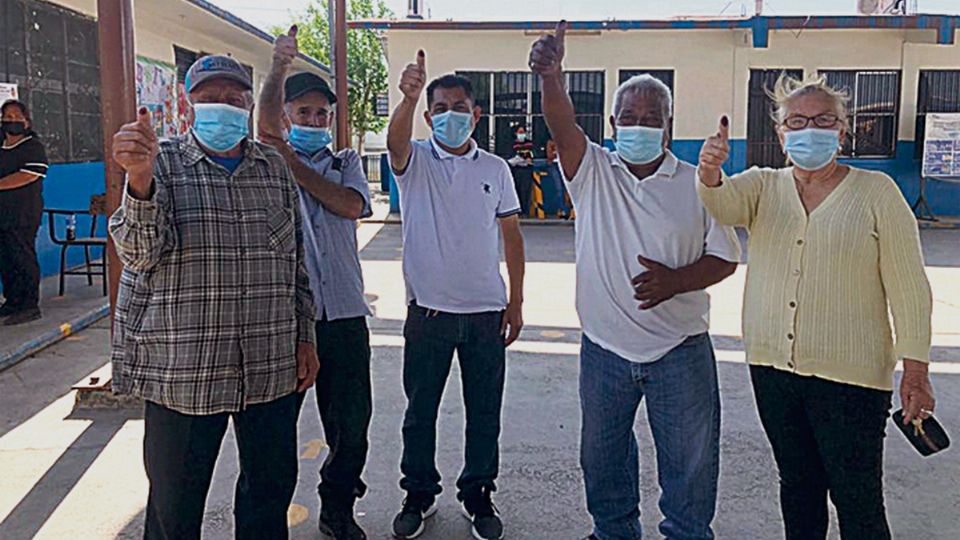 No importando si hacía calor o había que trasladarse largas distancias, los neolaredenses cumplieron