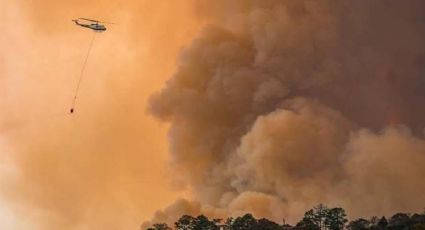 Incendio en sierra de Santiago amenaza zonas habitadas