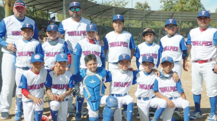 Liga Tamaulipeca de Nuevo Laredo, categoría 9-10 años, gana su primer partido
