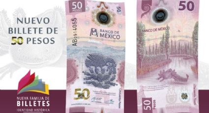 ¡Se lo merece! Billete de 50 pesos del ajolote gana premio por mejor diseño de 2021