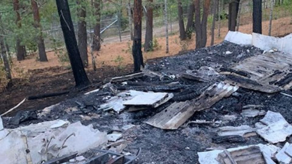 El incendio se registró la madrugada de este miércoles