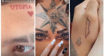 ¡Ya se quitó el tatuaje!  Nodal borra de su piel a Belinda (VIDEO)