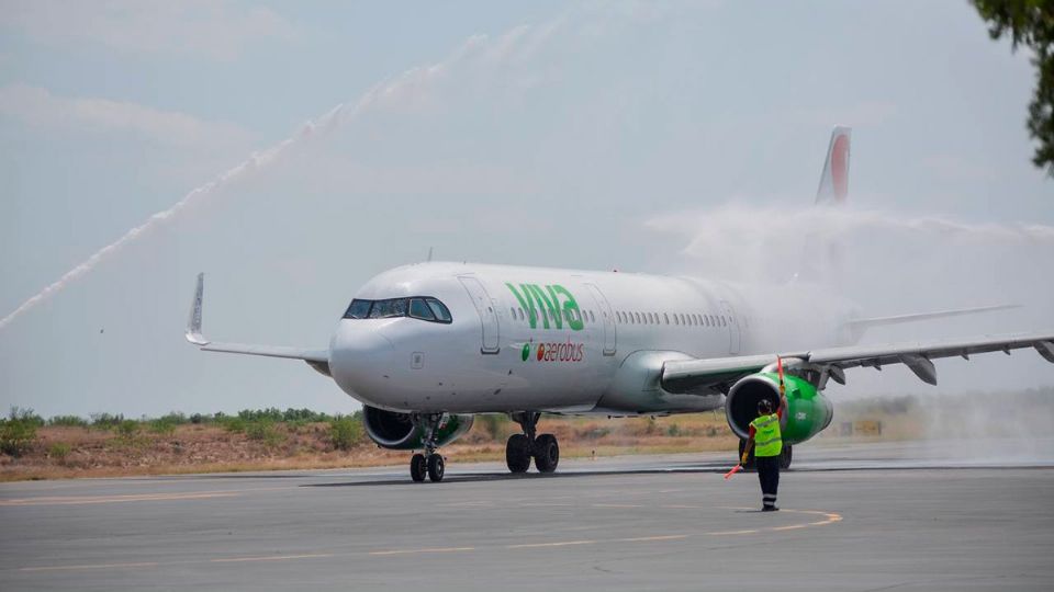 El pasado sábado, esta aerolínea inauguró su primer vuelo en Nuevo Laredo