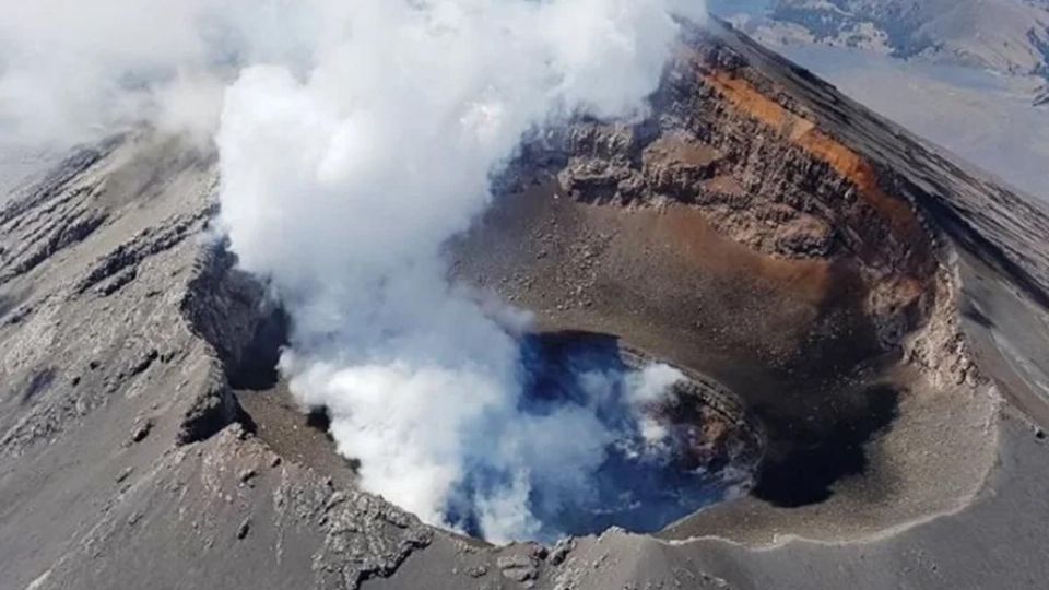 La presente actividad del volcán Popocatépetl fue de 42 exhalaciones en 24 horas