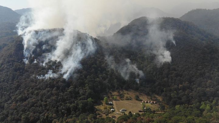 Pobladores piden que los ayuden a combatir incendio en El Cielo